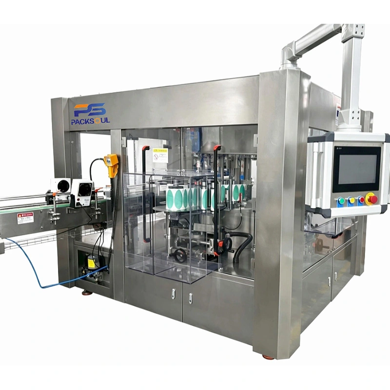 Double Side Bottle Self Adhesive Labeling Machine