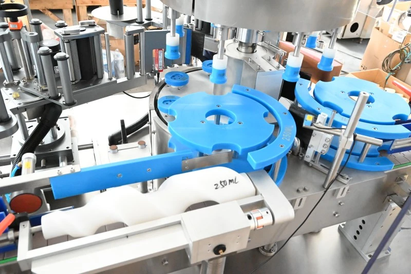 Square Cosmetic Jar Labeling Machine